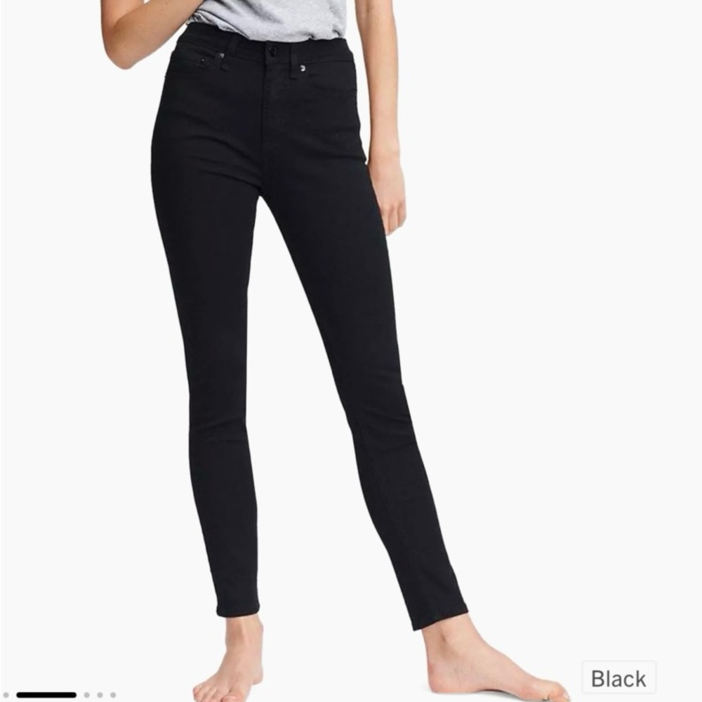 Rag & Bone Nina High-Rise Skinny Women's Black Jeans
